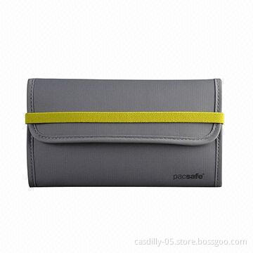 Wallet, Transparent Zipper Pocket